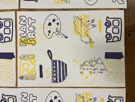 Izdelek tečajnikov sitotiska